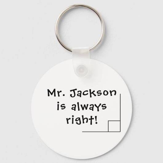 Funny Wiskunde Teacher Humor Sleutelhanger (Voorkant)