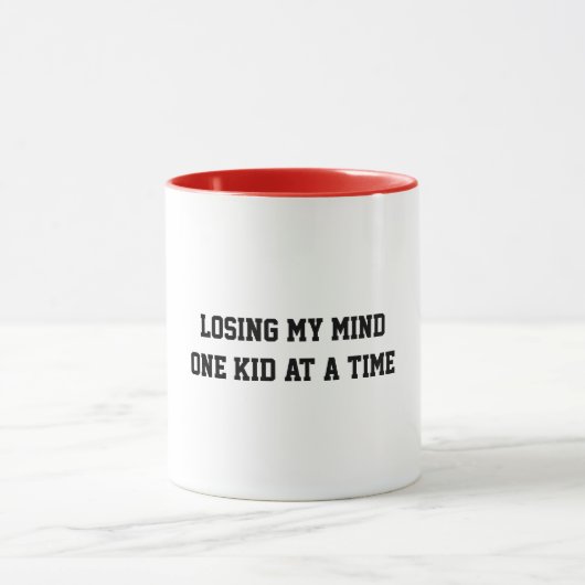 Funny Witty Clever Minimalist Coffee Mug (Centre)