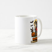 Funny Wolf Halloween Costume – Howl I Mean Boo Quo Koffiemok (Voorkant rechts)