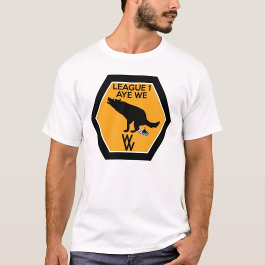 Funny Wolverhampton Wanderers FC T-shirt (Voorkant)