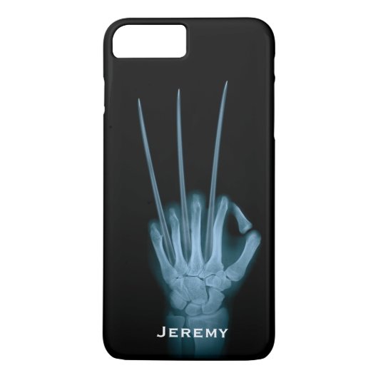 Funny Wolverine Blades Hand Xray Case-Mate iPhone Case (Achterkant)