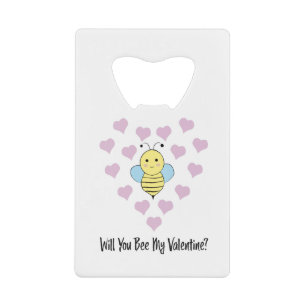 Funny, word jij mijn Valentijn? Kredietkaart Flessenopener