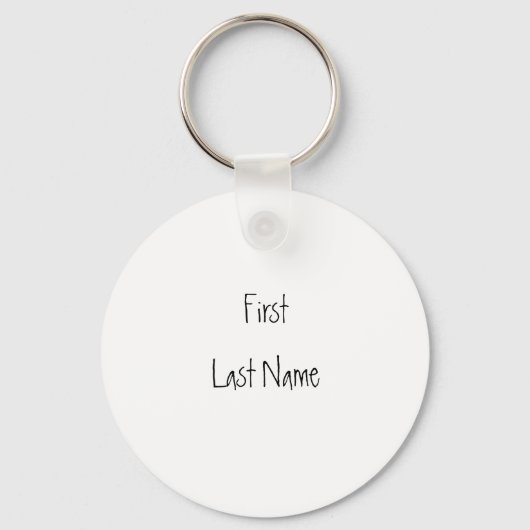Funny Work Gezegde Funny Quote Custom Sleutelhanger (Achterkant)