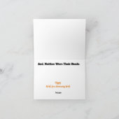 Funny Work Zone Awareness Week Wenskaart Kaart (Binnen)