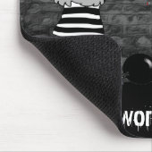 Funny Workaholic Gift Muismat (Hoek)