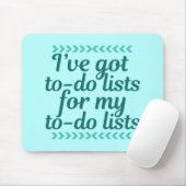 Funny Workaholic Muismat (Met muis)