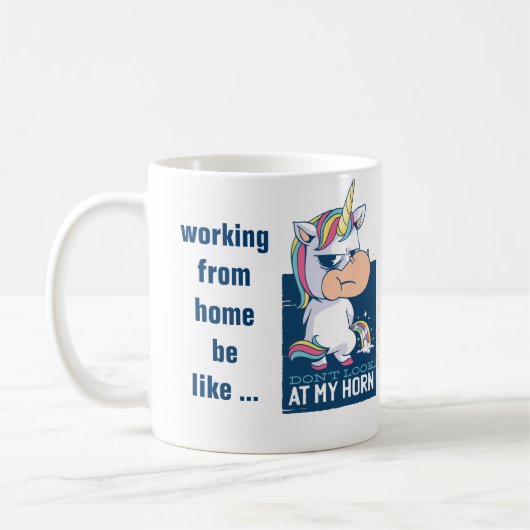 Funny Working from Home Mok Unicorn Madness (Links)