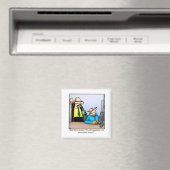 Funny Workplace Humor Magnet Magneet (Insitu (Vaatwasser))
