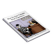 Funny Workplace Humor Notitieboek (Rechterzijde)