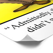 Funny Workplace Humor - Vertrouwen - Poster (Hoek)