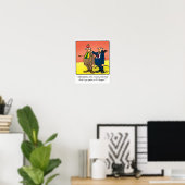 Funny Workplace Humor - Vertrouwen - Poster (Thuiskantoor)
