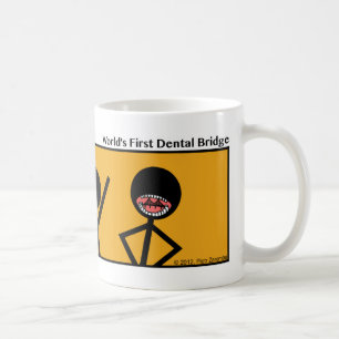 Funny World's 1ste Mok van de Dentale Brug Stickma