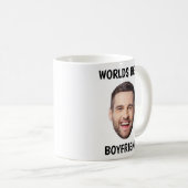 Funny Worlds Best Boyvriend Coffee Mok Foto (Voorkant rechts)
