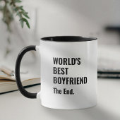 Funny World's beste boyvriend Coffee Mok