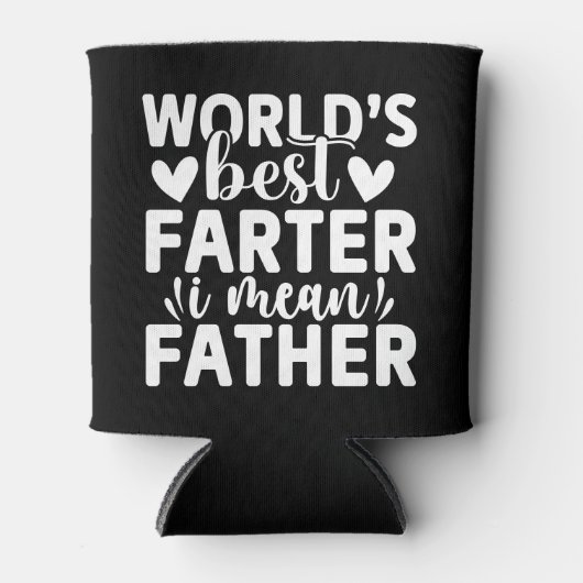 Funny World's beste vader Ik bedoel vader Blikjeskoeler (Voorkant)