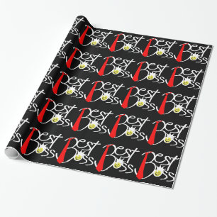 Funny Wrapping papers voor baas Cadeaupapier