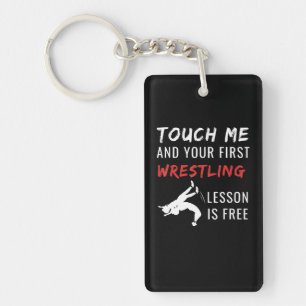 Funny Wrestling Coach Sports Wrestling Lover Gift Sleutelhanger
