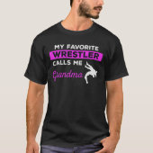 Funny Wrestling Grandma Gift T-shirt (Voorkant)