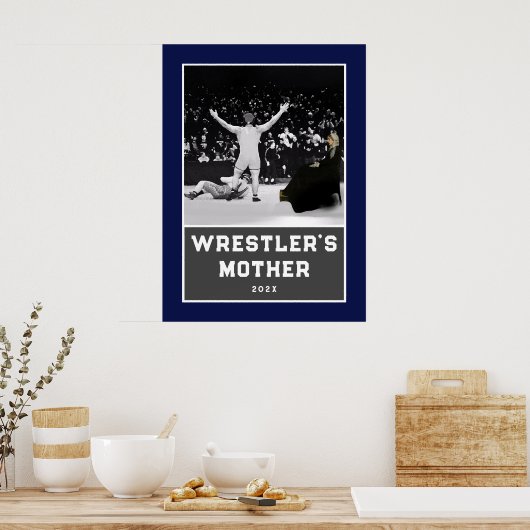 Funny Wrestling Poster (Keuken)