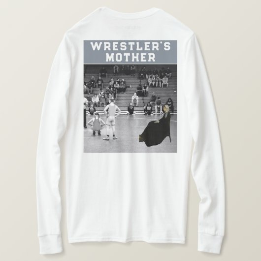 Funny Wrestling T-shirt (Design achterkant)