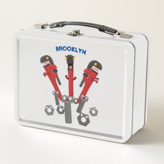 Funny wright Monster tools humor cartoon (Voorkant)