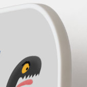 Funny wright Monster tools humor cartoon Pickleball Paddle (Links Detail)