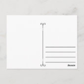 Funny Yarnaholic Carte postale (Dos)