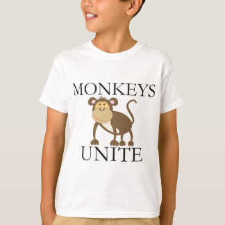 Funny Year of the Monkey "Monkeys Unite" T-shirt
