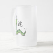 Funny Year of The Snake Matglas Bierpul (Voorkant links)