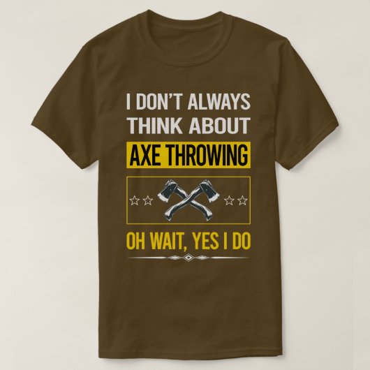 Funny Yes I do Ax Throeiing Classic TShirt (Design voorkant)