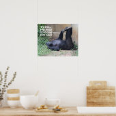 Funny Yoga Gorilla Poster (16x20) (Keuken)