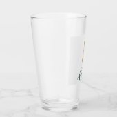 Funny Yoga Pose Beer Glas (Rechts)