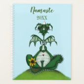 Funny Yogi Dragon Painting Planner (Voorkant)