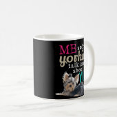 Funny Yorkie Owner Gift Coffee Mok Yorkshire Dog (Voorkant rechts)