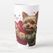 Funny Yorkie Valentine Mug | Adorable Yorkie Gift (Devant)