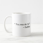 Funny You can do it Koffiemok (Links)