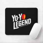 Funny Yoyo Player Legend Yo-yo Performer  Muismat (Met muis)
