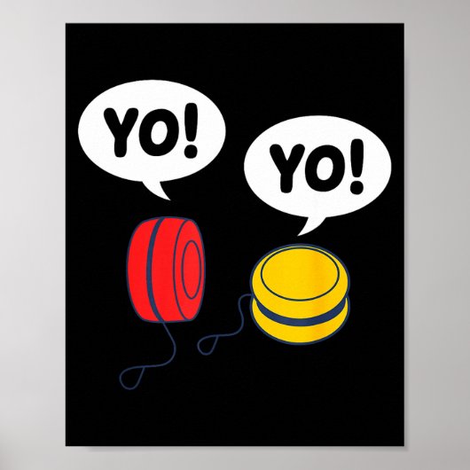 Funny Yoyo  Poster (Voorkant)