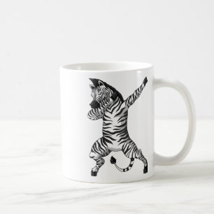 Funny Zebra Dab Dabbing Zoo Afrika Safari Dier L Koffiemok