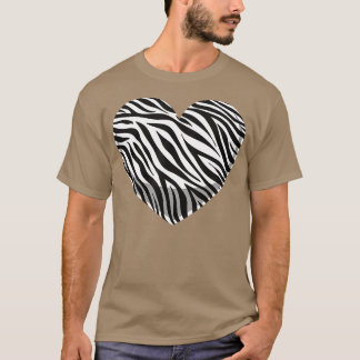 Funny Zebra print voor meisjes Mannen stripes anim T-shirt