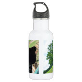 Funny Zebra Waterfles (Achterkant)