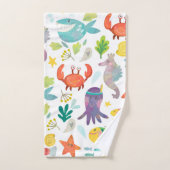 Funny Zee Animals Bad Handdoek (Handdoek)