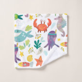 Funny Zee Animals Bad Handdoek (Wasdoekje)