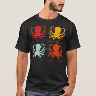 Funny Zee Monster Gift Animal Octopus T-shirt