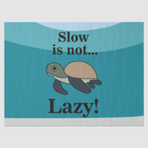 Funny Zeeschildpad Tissuepapier