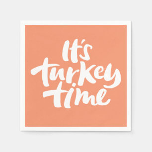 Funny - Zijn Turkije Tijd Thanksgiving Diner Servet