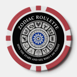 Funny Zodiac Signs Poker Chips