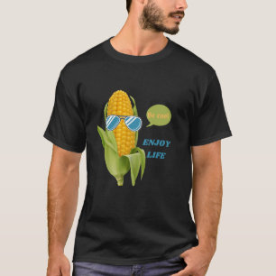 Funny zoete maïs t-shirt