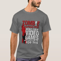 Funny Zombie Apocalypse Grunge Tshirt pour les jou