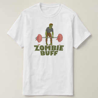 Funny Zombie Buff Weightlifter T-shirt